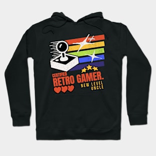 New Level Uncle Retro Gamer Hoodie